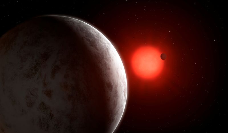 &copy; Reuters. كواكب حول نجم قريب تفتح آفاق البحث عن دلائل الحياة خارج الأرض