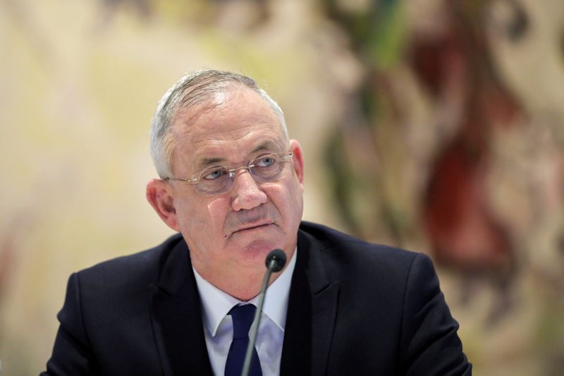 &copy; Reuters. FILE PHOTO: Israeli cabinet meeting in Jerusalem