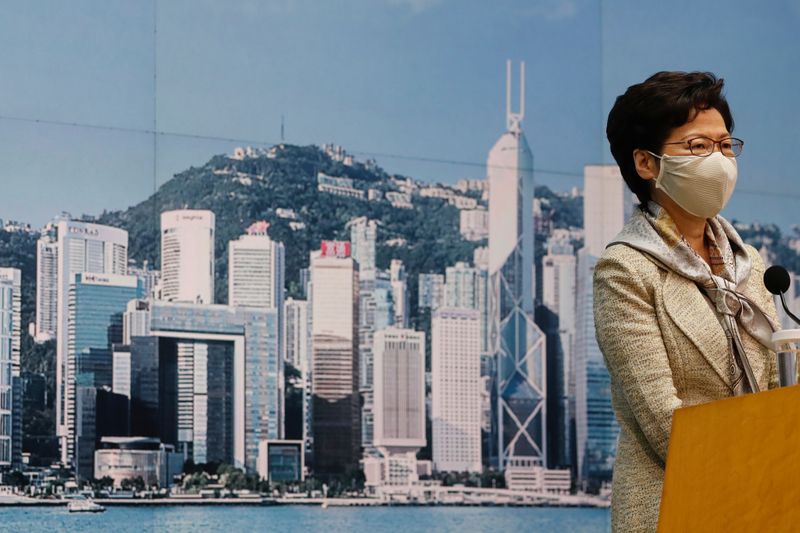 &copy; Reuters. البرلمان الصيني يقر قانون الأمن القومي في هونج كونج