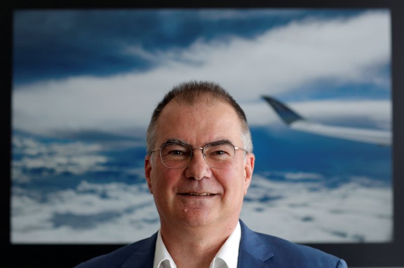 &copy; Reuters. Philippe Mhun, Executive Vice-President Programmes and Services Affairs of Airbus, poses at Airbus headquarters in Blagnac