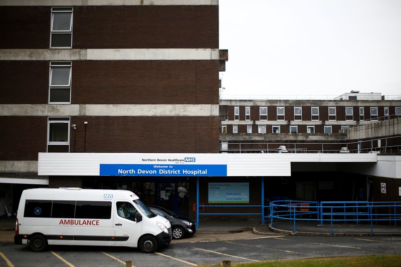 © Reuters. General view of the North Devon District Hospital in Barnstaple