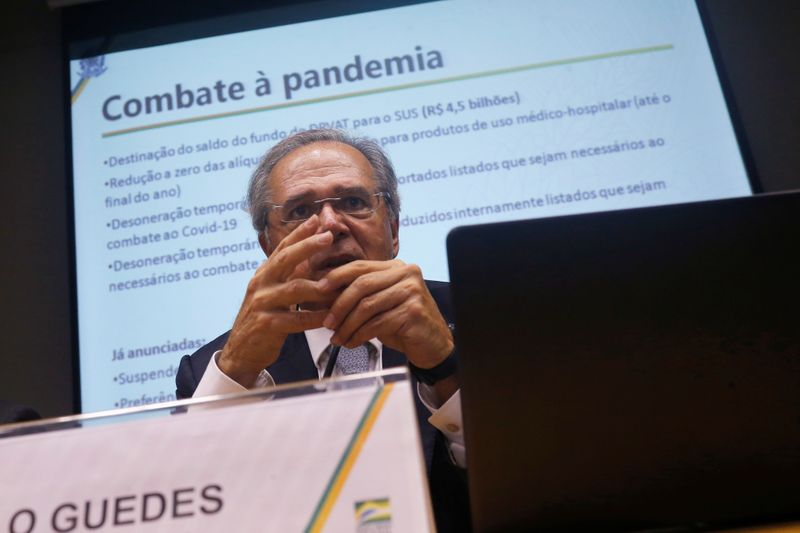 © Reuters. Paulo Guedes, ministro da Economia
