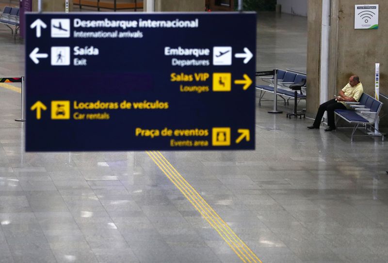 &copy; Reuters. Aeroporto do Galeão, no Rio de Janeiro