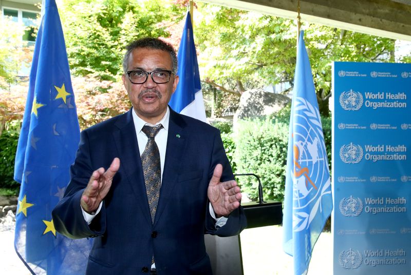 &copy; Reuters. Tedros Adhanom Ghebreyesus, diretor-geral da OMS