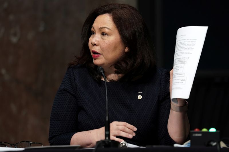 &copy; Reuters. U.S. Senate Armed Services Committee hearing in Washington