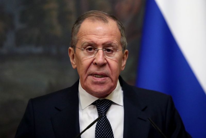 &copy; Reuters. وكالة: لافروف يقول روسيا قررت إعادة فتح سفارتها في ليبيا