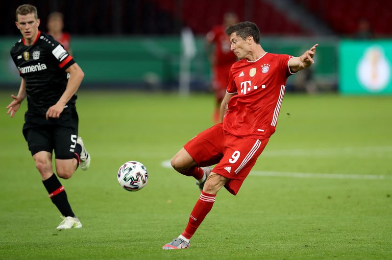 © Reuters. DFB Cup - Final - Bayer Leverkusen v Bayern Munich