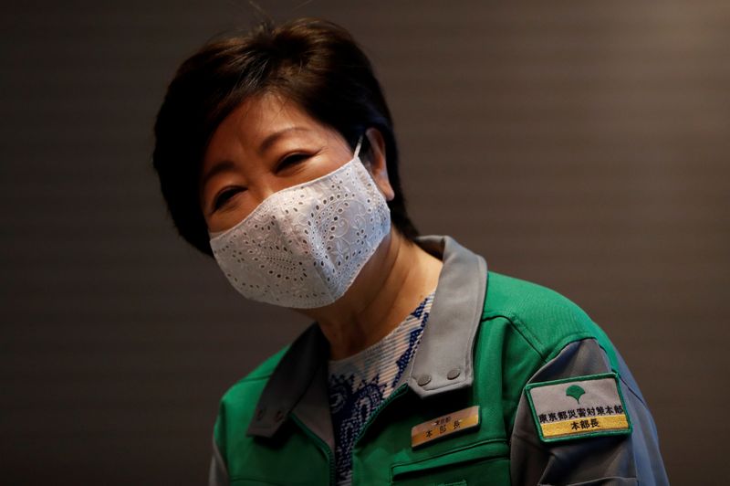 &copy; Reuters. استطلاع: حاكمة طوكيو تفوز بفترة ثانية