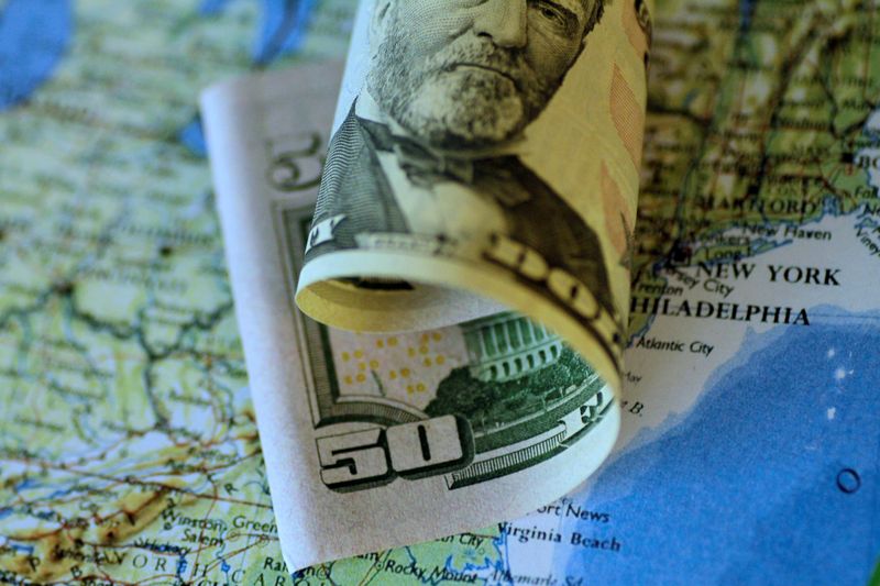 &copy; Reuters. Illustration photo of a U.S. Dollar note