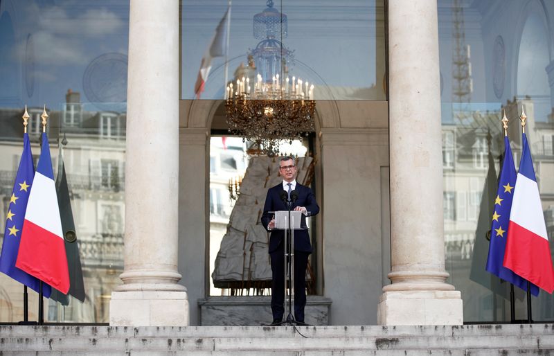 &copy; Reuters. FRANCE: LES PRINCIPAUX NOUVEAUX MINISTRES DU GOUVERNEMENT CASTEX EN BREF
