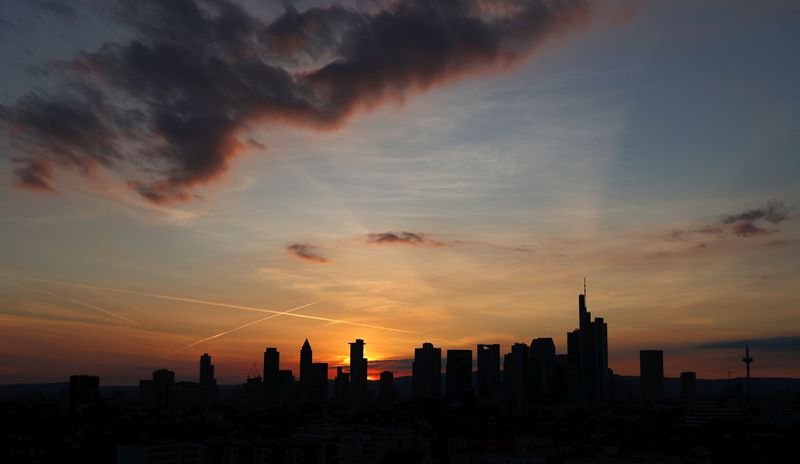 &copy; Reuters. Outbreak of the coronavirus disease (COVID-19) in Frankfurt