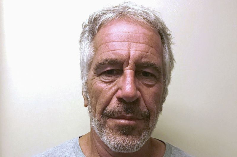 &copy; Reuters. FILE PHOTO: Jeffrey Epstein appears in a photo taken for the NY Division of Criminal Justice Services&apos; sex offender registry