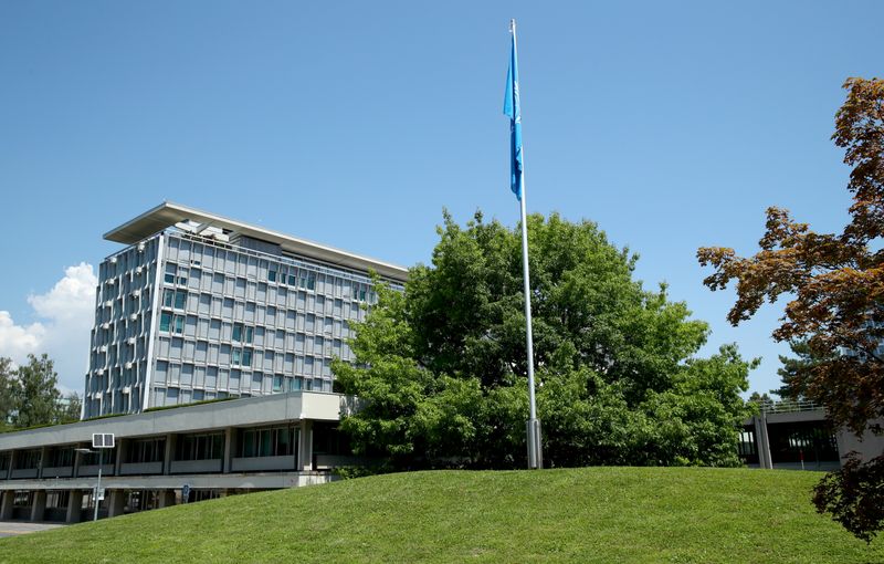 &copy; Reuters. Vista general de la sede principal de la Organización Mundial de la Salud (OMS) en Ginebra