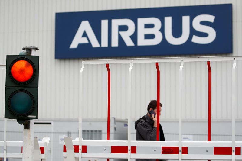 Airbus workers stage protest over job cuts