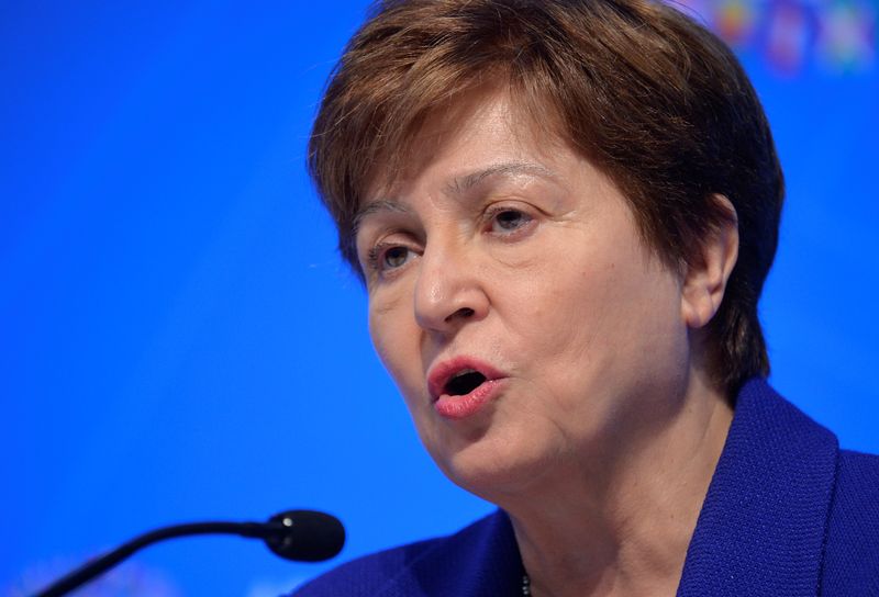 &copy; Reuters. FOTO DE ARCHVIO: Kristalina Georgieva, directora gerente del Fondo Monetario de Internacional