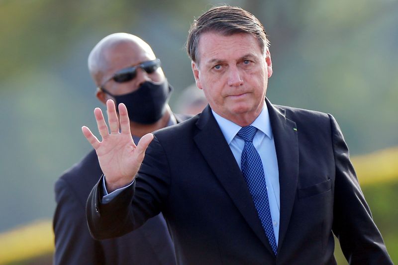 &copy; Reuters. Presidente Jair Bolsonaro em Brasília