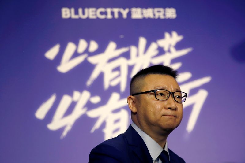 &copy; Reuters. Ma Baoli, founder and CEO of BlueCity Holdings Ltd, the owner of China&apos;s biggest dating app for gay men, speaks during an interview with Reuters, ahead of the company&apos;s debut on Nasdaq, in Beijing
