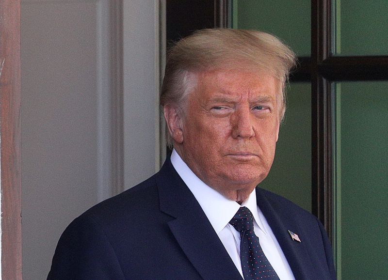 © Reuters. U.S. President Trump welcomes Mexico’s President Lopez Obrador at the White House in Washington