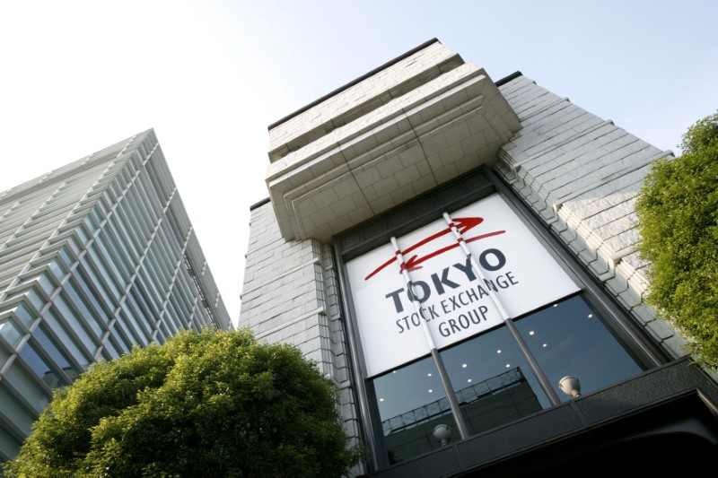 &copy; Reuters. Здание Токийской фондовой биржи
