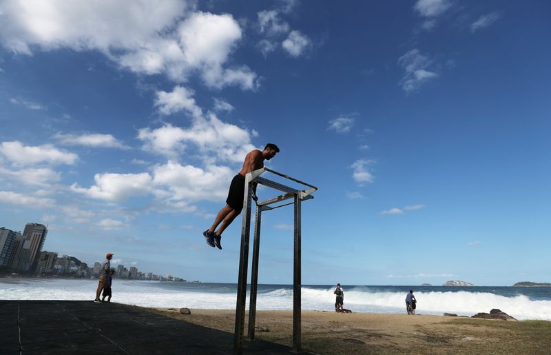 &copy; Reuters. Outbreak of the coronavirus disease (COVID-19), in Rio de Janeiro