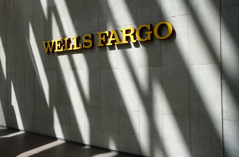 &copy; Reuters. The sign outside the Wells Fargo &amp; Co. bank in downtown Denver
