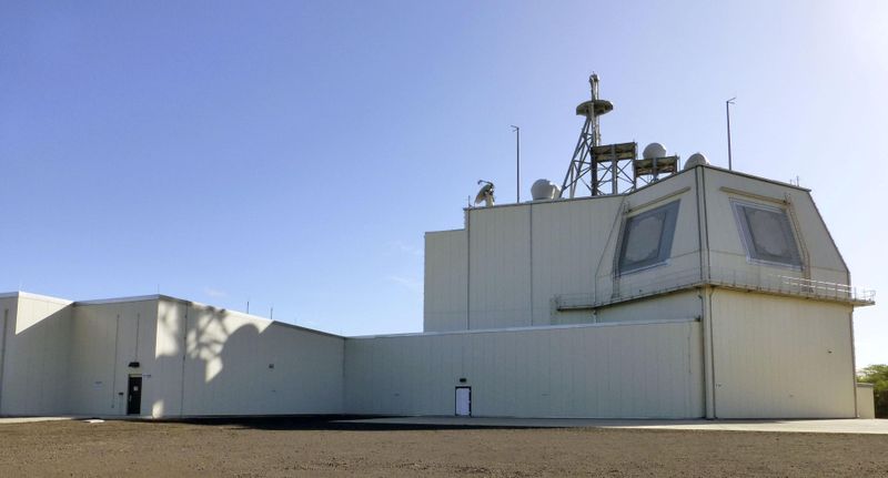 &copy; Reuters. A facility of Aegis Ashore Missile Defense Test Complex is pictured in Kauai
