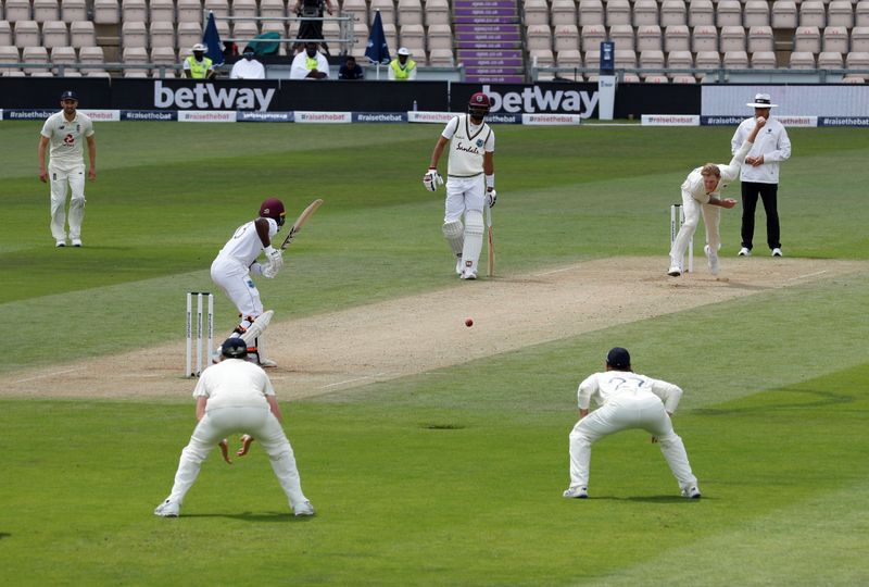 &copy; Reuters. First Test - England v West Indies