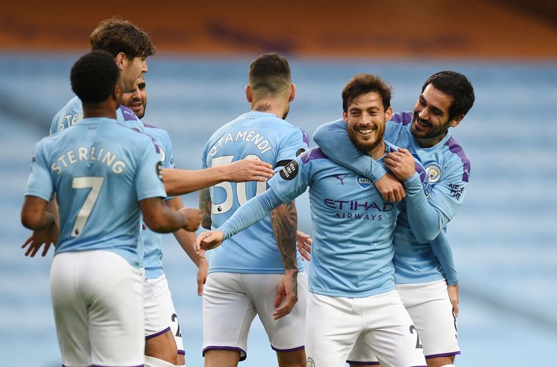 © Reuters. FILE PHOTO: Premier League - Manchester City v Newcastle United