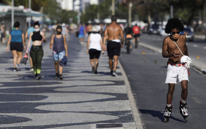 &copy; Reuters. Outbreak of the coronavirus disease (COVID-19) in Rio de Janeiro