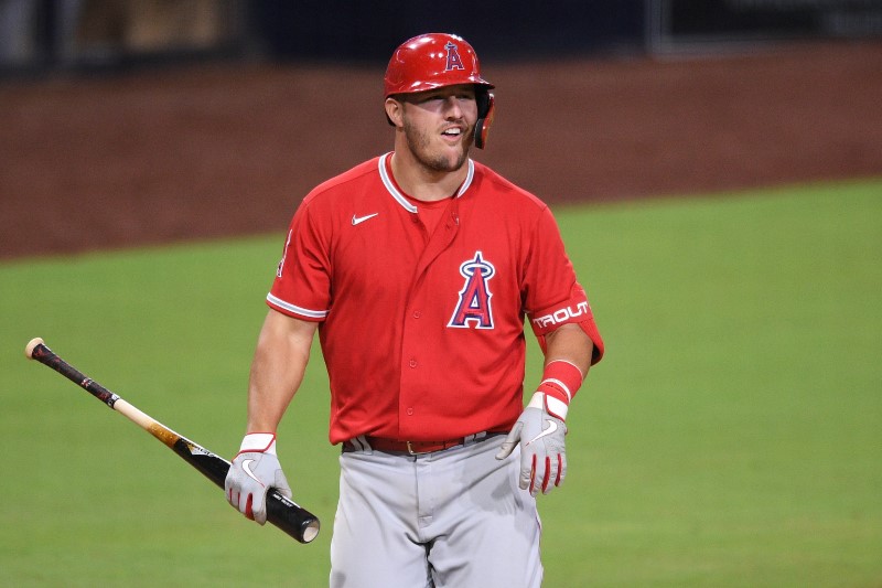 &copy; Reuters. MLB: Exhibition-Los Angeles Angels at San Diego Padres