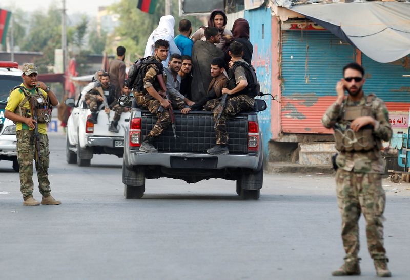 &copy; Reuters. فرار جماعي من سجن بأفغانستان مع اشتباك مقاتلي تنظيم الدولة مع القوات الأفغانية