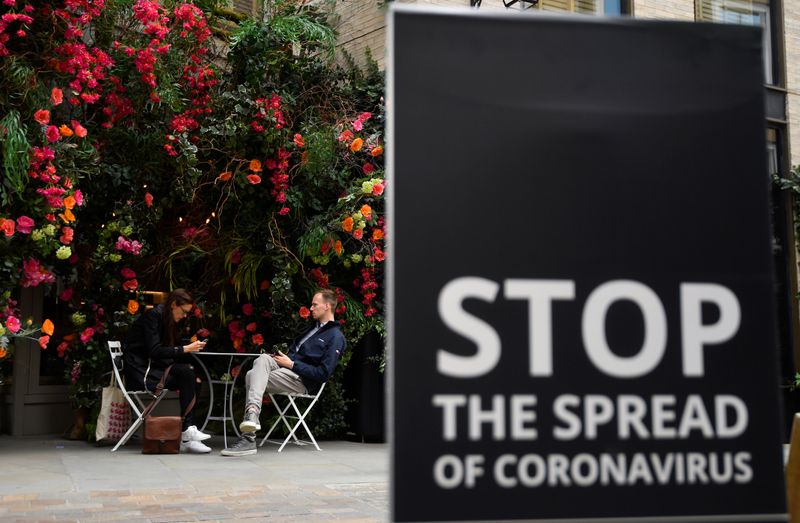 &copy; Reuters. The spread of the coronavirus disease (COVID-19), in London