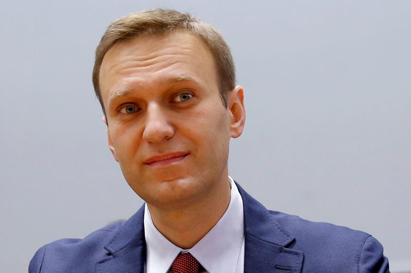 &copy; Reuters. Alexei Navalny em Estrasburgo