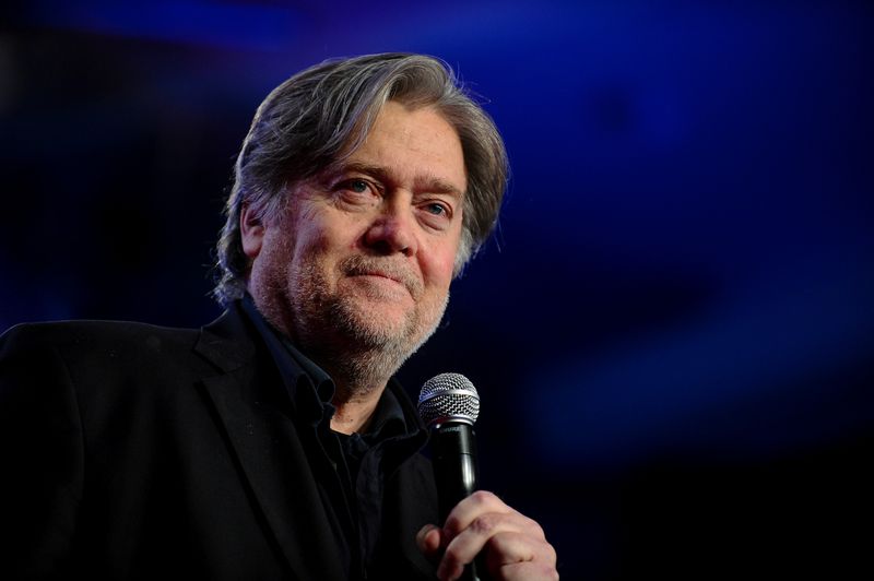 &copy; Reuters. Steve Bannon em Washington