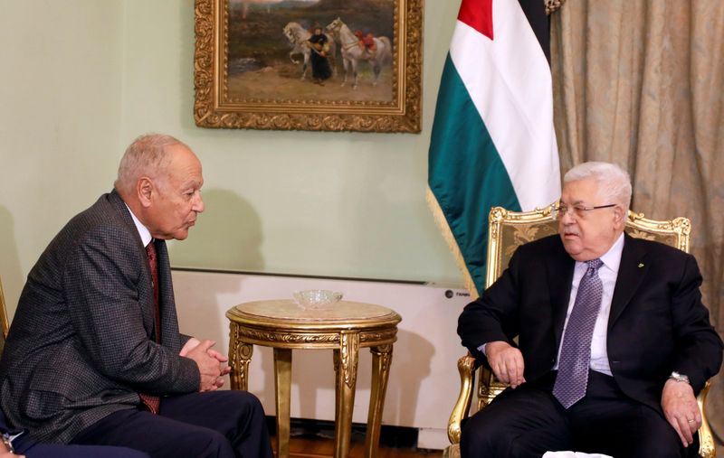 © Reuters. الجامعة العربية تعقد دورة عادية الشهر القادم رغم طلب الفلسطينيين عقد اجتماع طارئ