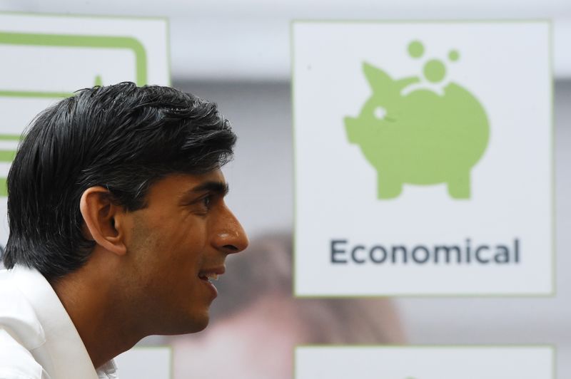 © Reuters. Rishi Sunak, ministro das Finanças do Reino Unido