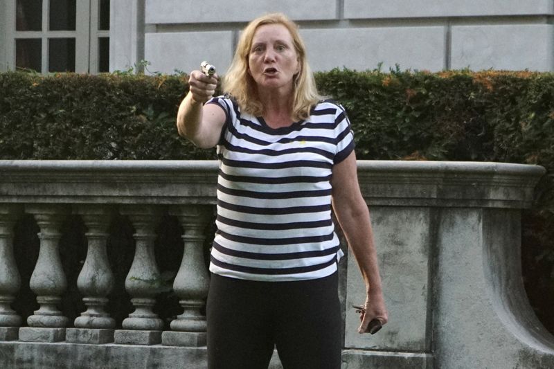 &copy; Reuters. FILE PHOTO: Protest against Mayor Lyda Krewson, in St. Louis, Missouri