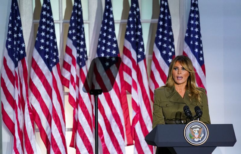 &copy; Reuters. Primeira-dama dos Estados Unidos, Melania Trump