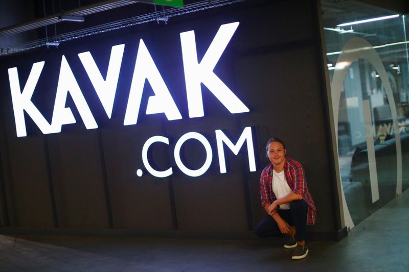 © Reuters. Kavak Chief Executive Carlos Garcia poses for a photo at used autos platform Kavak in Mexico City