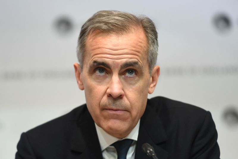 &copy; Reuters. Mark Carney, Governor of the Bank of England (BOE) attends a news conference at Bank Of England in London