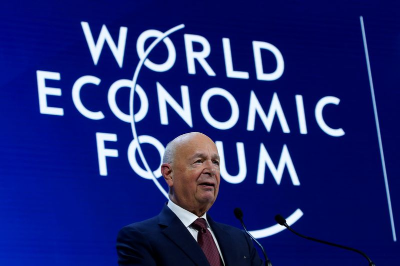&copy; Reuters. Fundador do Fórum Econômico Mundial, Klaus Schwab