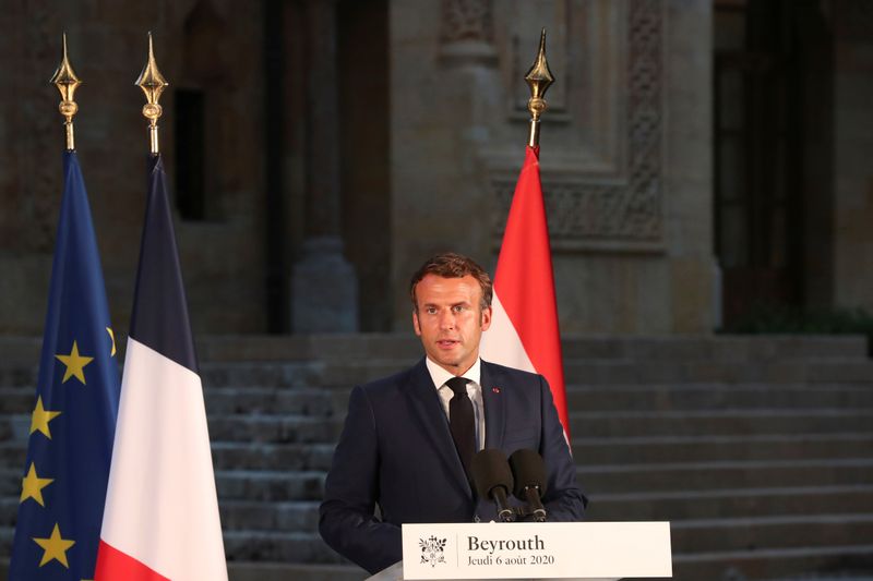 &copy; Reuters. حصري-فرنسا ترسل خارطة طريق للإصلاح إلى لبنان المثقل بالأزمات