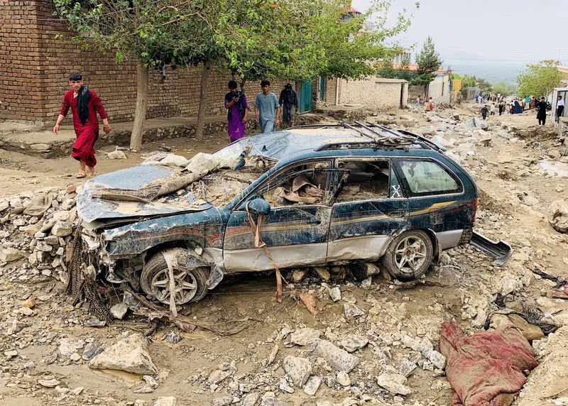 &copy; Reuters. ارتفاع عدد ضحايا السيول في أفغانستان إلى 122