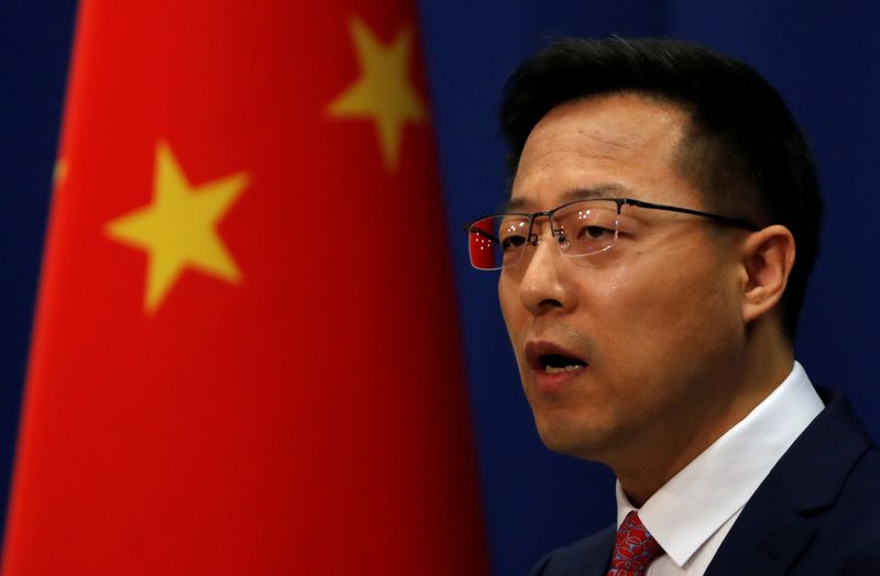 &copy; Reuters. 南シナ海軍事化巡る米制裁は不当＝中国外務省