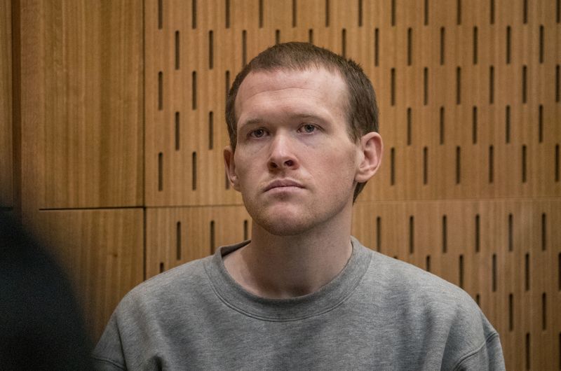 © Reuters. The sentencing for mosque gunman Brenton Tarrant takes place in Christchurch