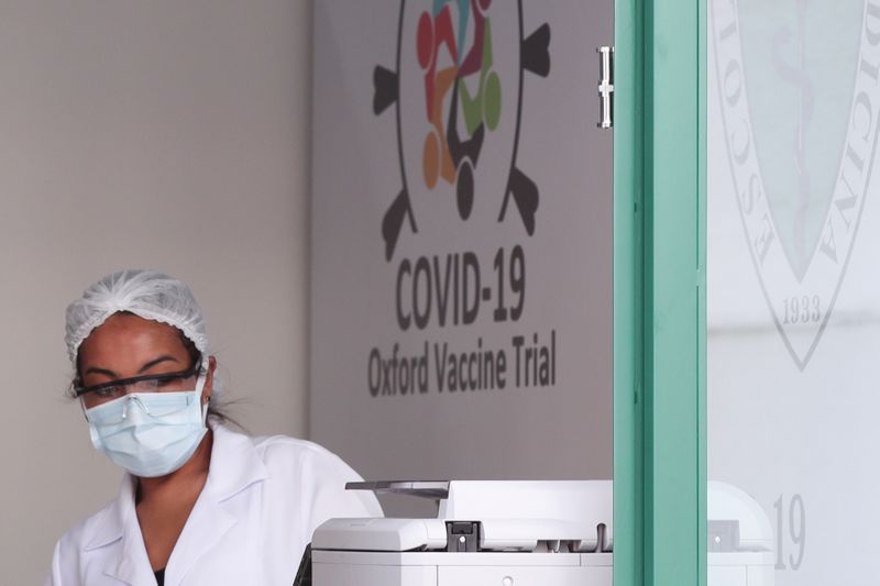 &copy; Reuters. FILE PHOTO: Outbreak of the coronavirus disease (COVID-19), in Sao Paulo