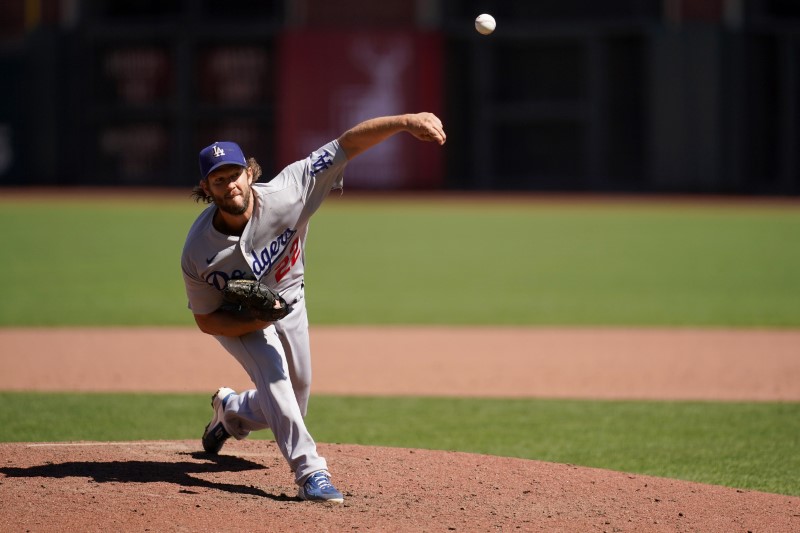 © Reuters. MLB: Game One-Los Angeles Dodgers at San Francisco Giants