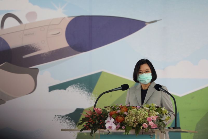 &copy; Reuters. تايوان تدشن مركزا لصيانة مقاتلات إف-16 وسط تصاعد للتوتر مع الصين