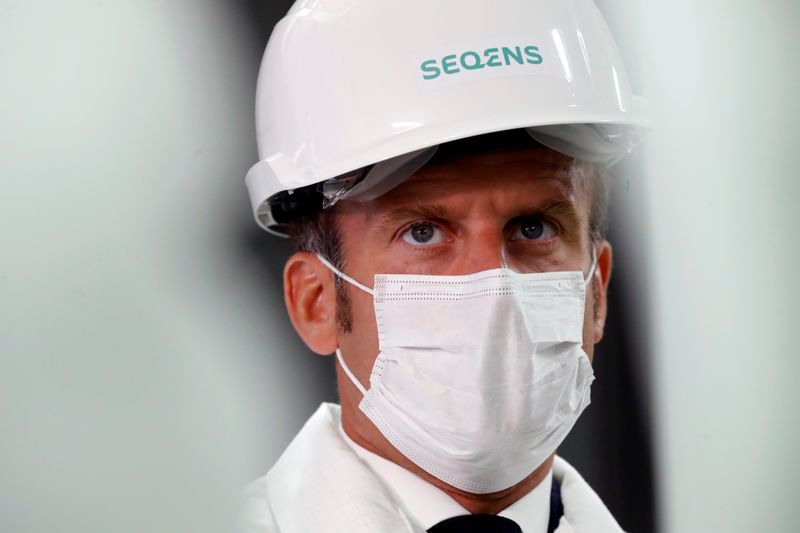© Reuters. 15 MILLIARDS POUR L'INNOVATION DANS LE PLAN DE RELANCE