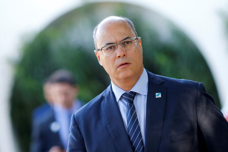 &copy; Reuters. Governador do Rio de Janeiro, Wilson Witzel, em Brasília